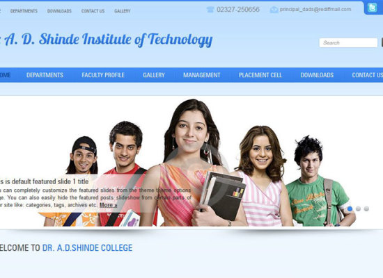 DR. A. D. SHINDE INSTITUTE OF TECHNOLOGY