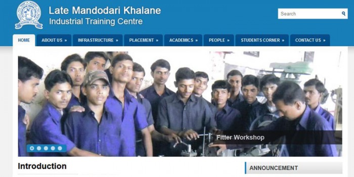 Late Mandodari Khalane Collage of Industrial Training Center