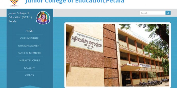 Junior College of Education (D.T.Ed.), Petala